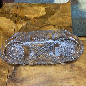 Nice brand new cristal server piece